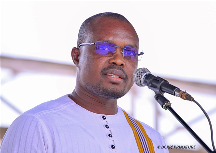 Grande mobilisation 𝐝𝐞 𝐬𝐨𝐮𝐭𝐢𝐞𝐧 𝐚𝐮 𝐏𝐫𝐞́𝐬𝐢𝐝𝐞𝐧𝐭 𝐝𝐮 𝐅𝐚𝐬𝐨 / Le Premier ministre Emmanuel Oudraogo :  1987, ce n`est pas 2025, et nous allons faire corps pour dfendre notre leader 