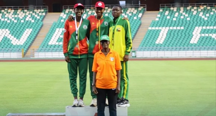 Championnats des 5 nations dathltisme : le Burkina termine 1er avec 56 mdailles